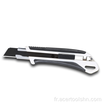 couteau de coupe-boîte rétractable couteau utilitaire coulissant en plastique